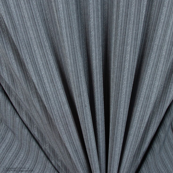 پیراهن تترون آستین بلند مردانه مدل نوک مدادی راه راه کد PB0004