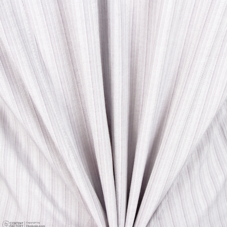 پیراهن تترون آستین بلند مردانه مدل پیازی راه راه کد PB0004