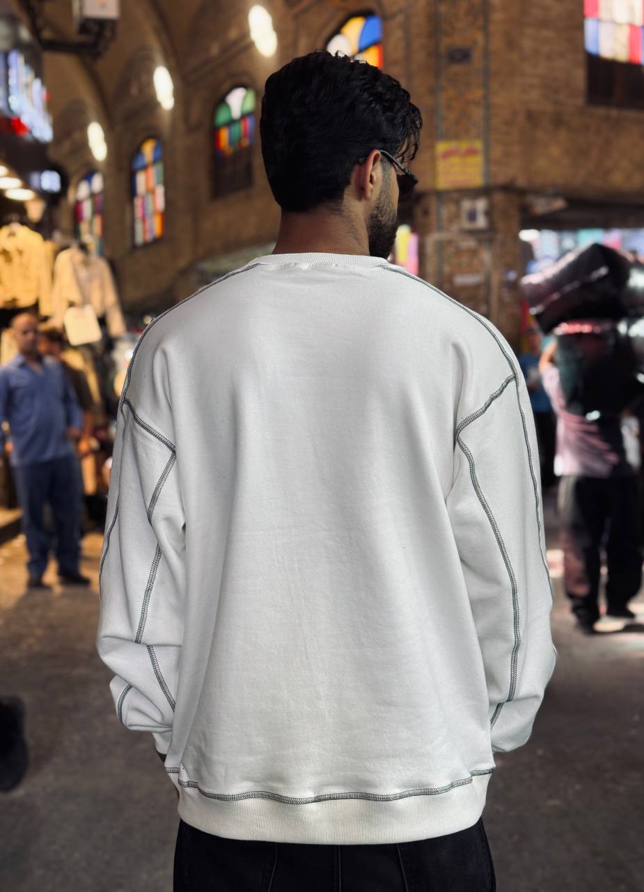 تصویر دورس سفید 3 نخ قواره باکسی مدل FURTAS کد DORS0017 