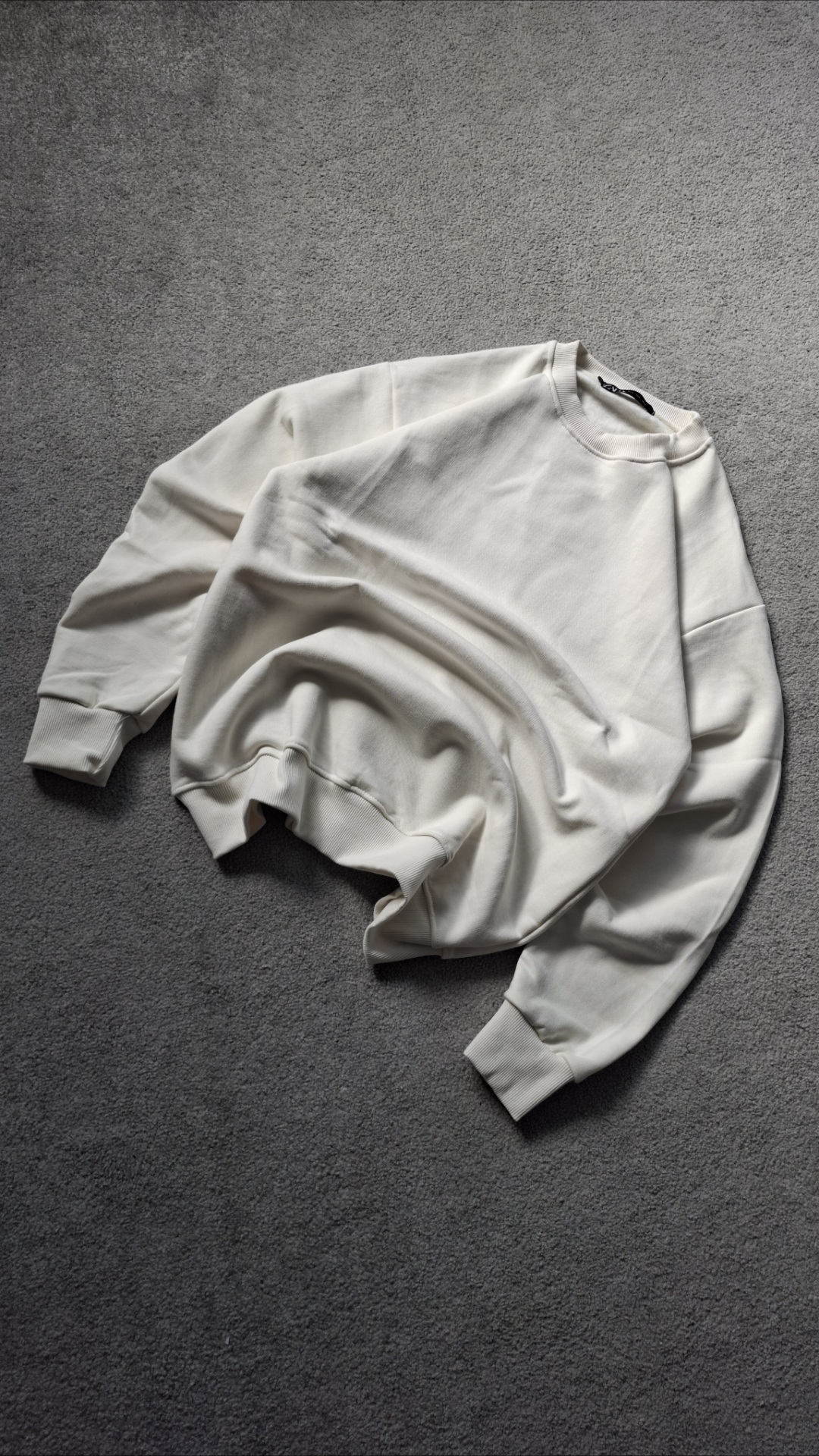 تصویر دورس سفید ساده 3 نخ پنبه قواره باکسی کد DORS0023 